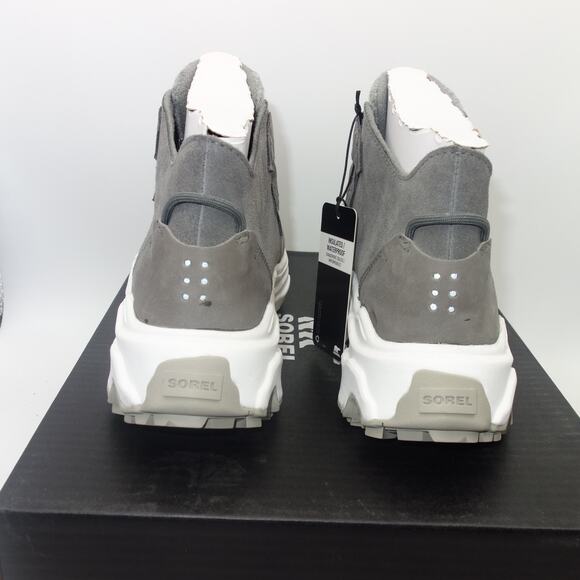 NEW Sorel Women's 6 Kinetic Breakthru Caribou Sneaker Boots Quarry Gray - Picture 8 of 10